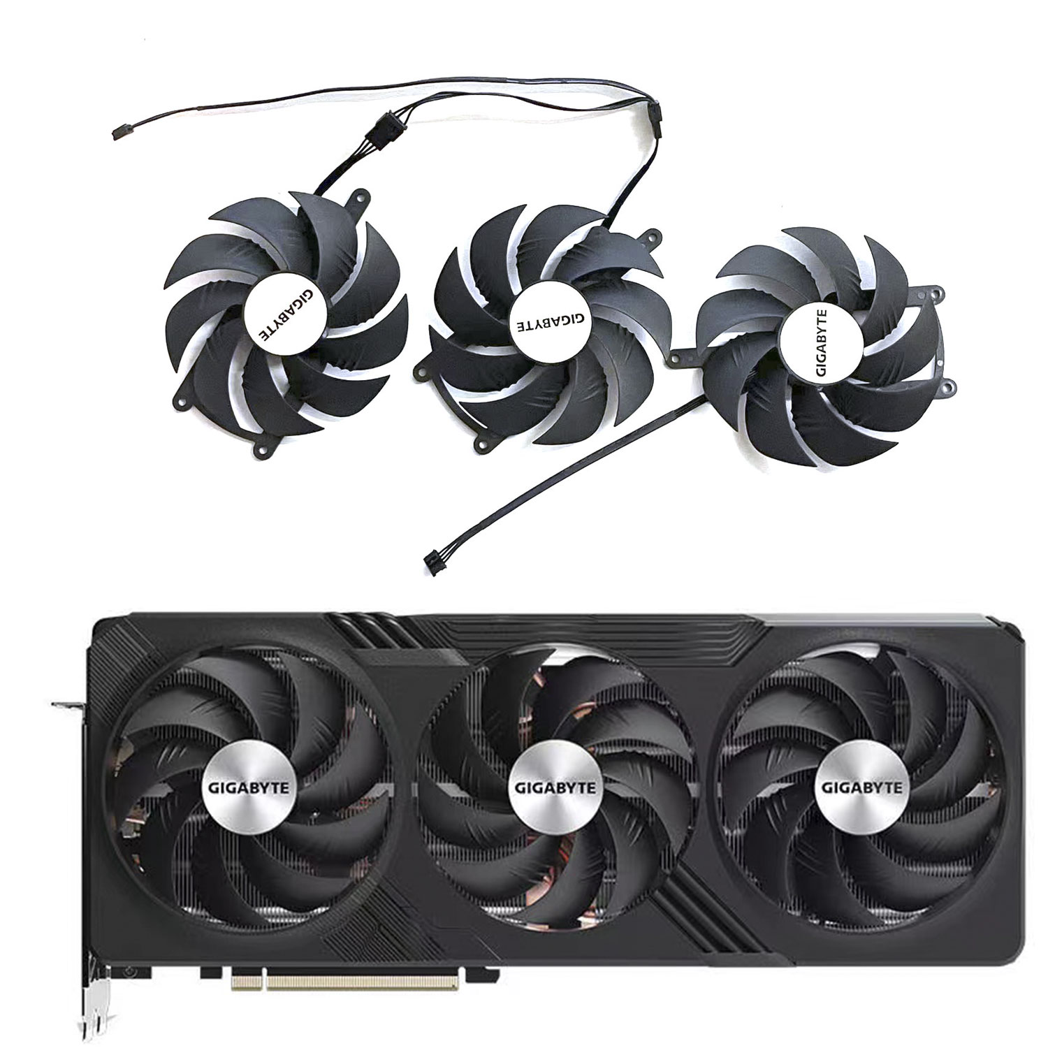 New 95MM 4PIN DC 12V 0.65A RX  - Rx 7900 Xtx 24Gb recension och pris